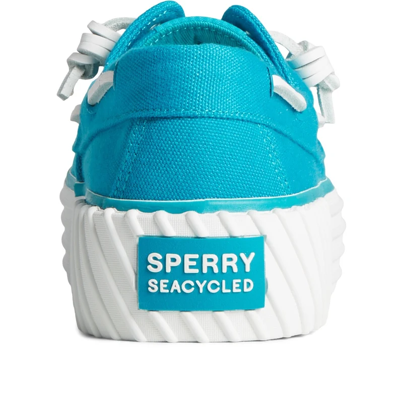 Sperry Damen Crest Plateau-Bootsschuhe - Blau