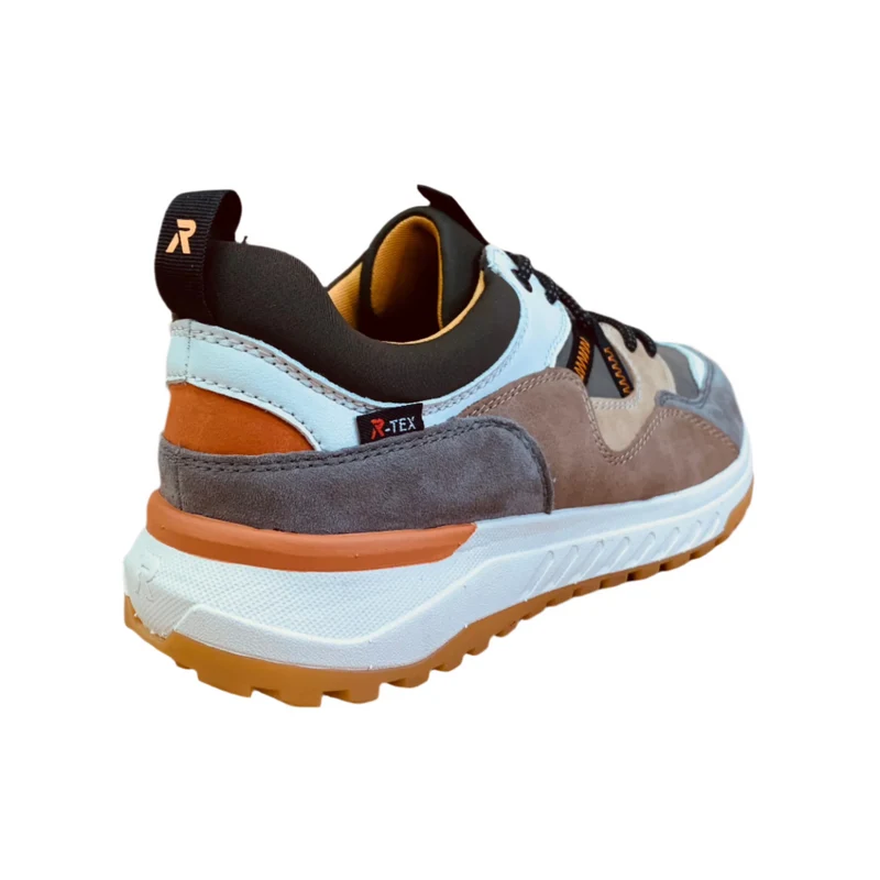 Rieker Herren-Sneakers „Evolution“ aus Leder - Grün