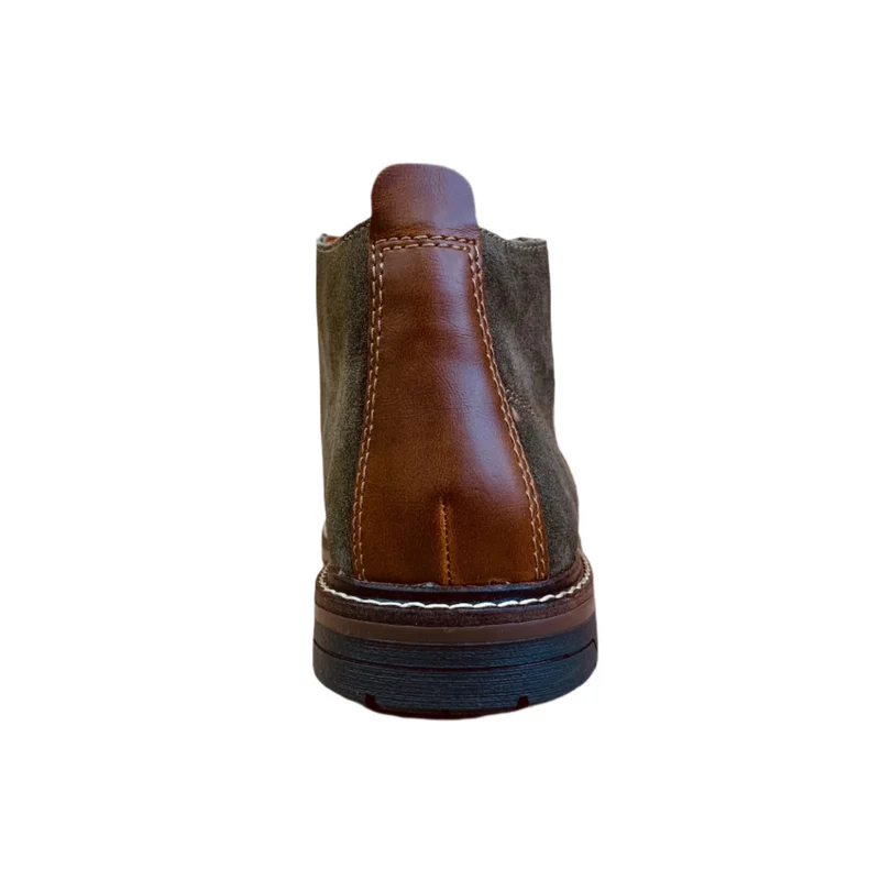 Rieker Desert Boots aus Leder für Herren - Grün