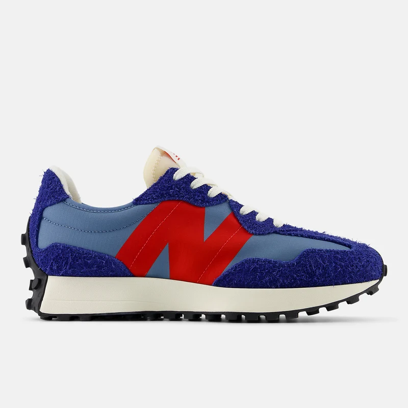 New Balance Unisex 327 Sneaker - Blaue Oase / Ingwer-Zitrone