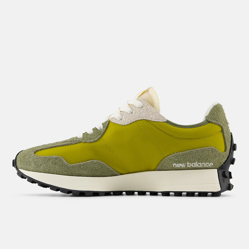 New Balance Unisex 327 Turnschuhe - Stockentengrün / Achatblau