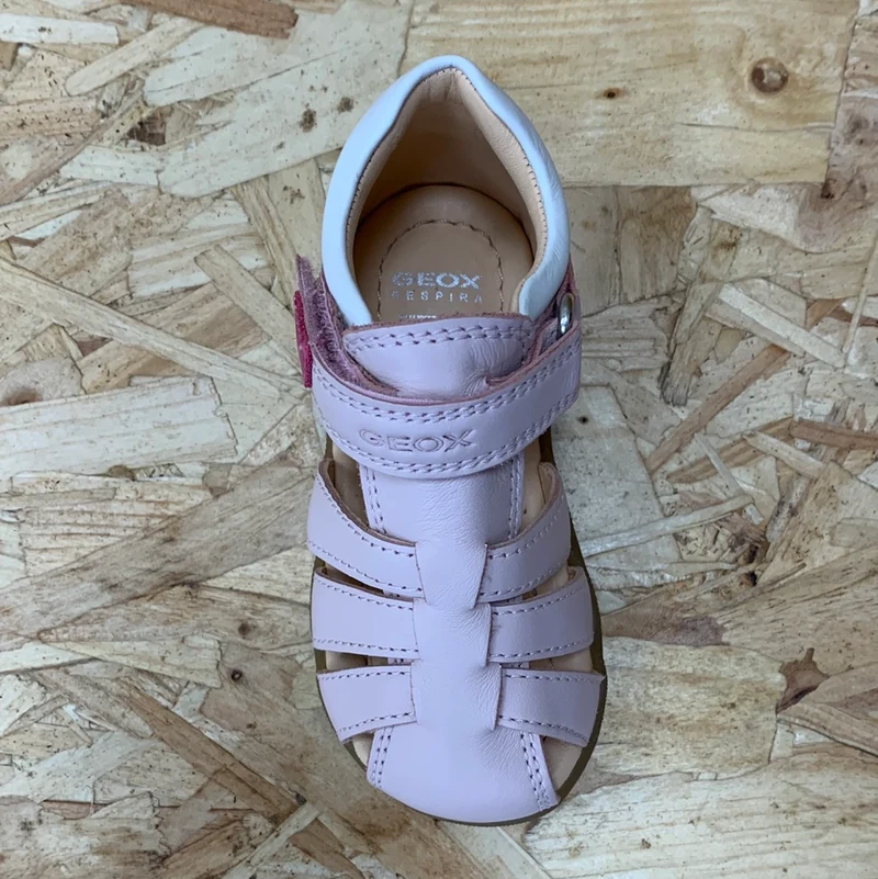 Geox Kleinkinder B Macchia BB Gladiator Sandalen – Hellrosa