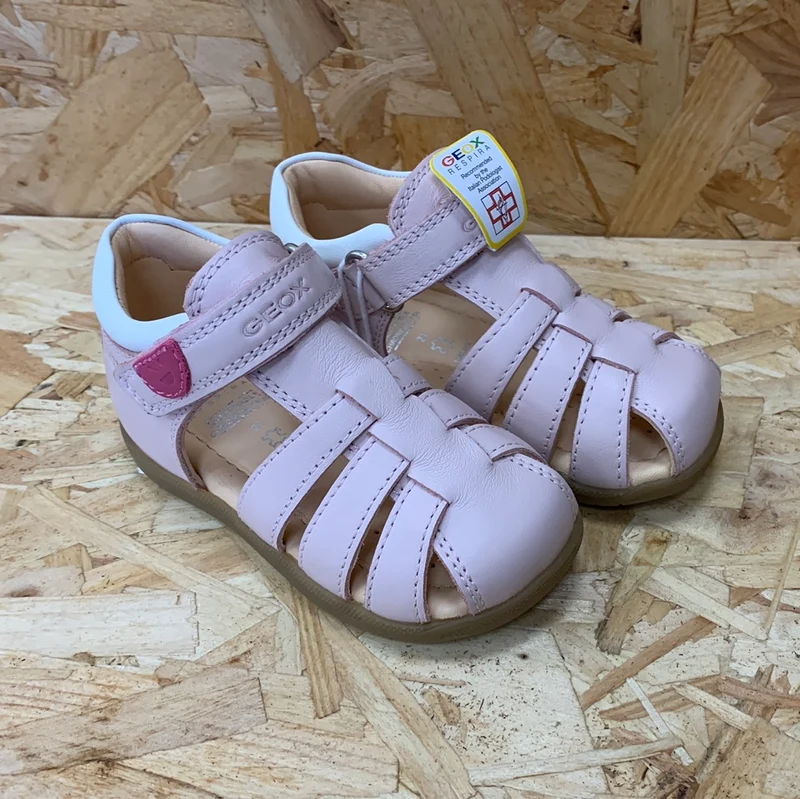 Geox Kleinkinder B Macchia BB Gladiator Sandalen – Hellrosa