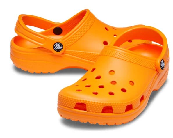 Crocs Unisex Classic Clogs - Orange Zing