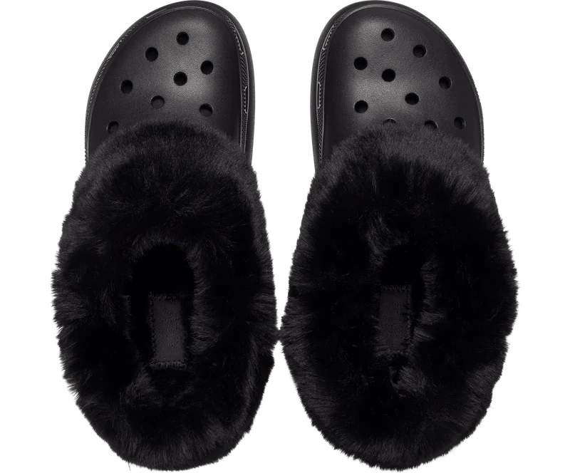 Crocs Unisex Furever Crush Clog - Schwarz