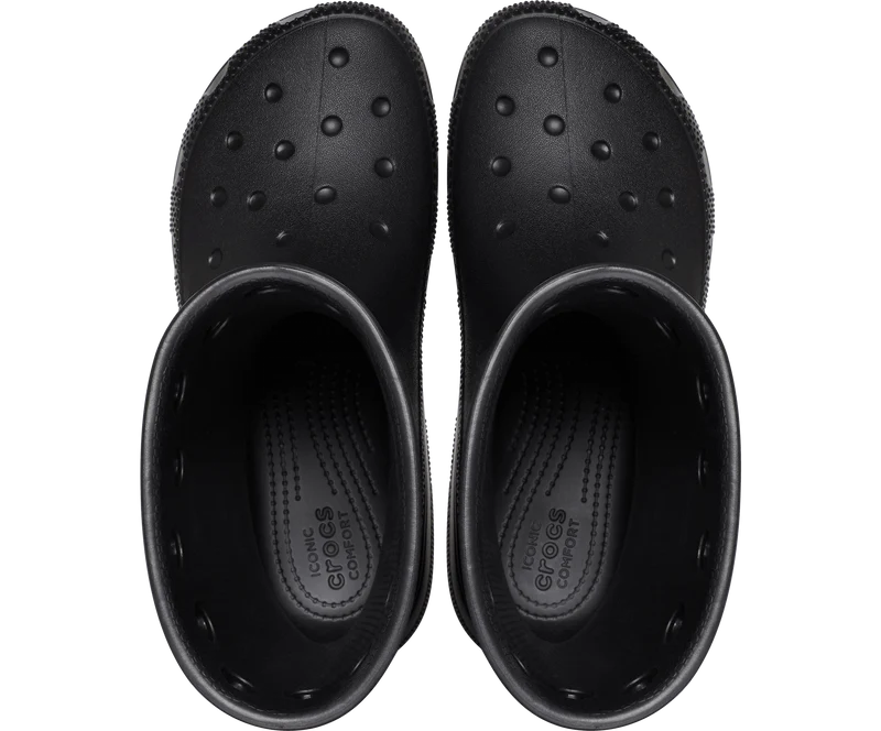 Crocs Klassischer Unisex-Stiefel – Schwarz