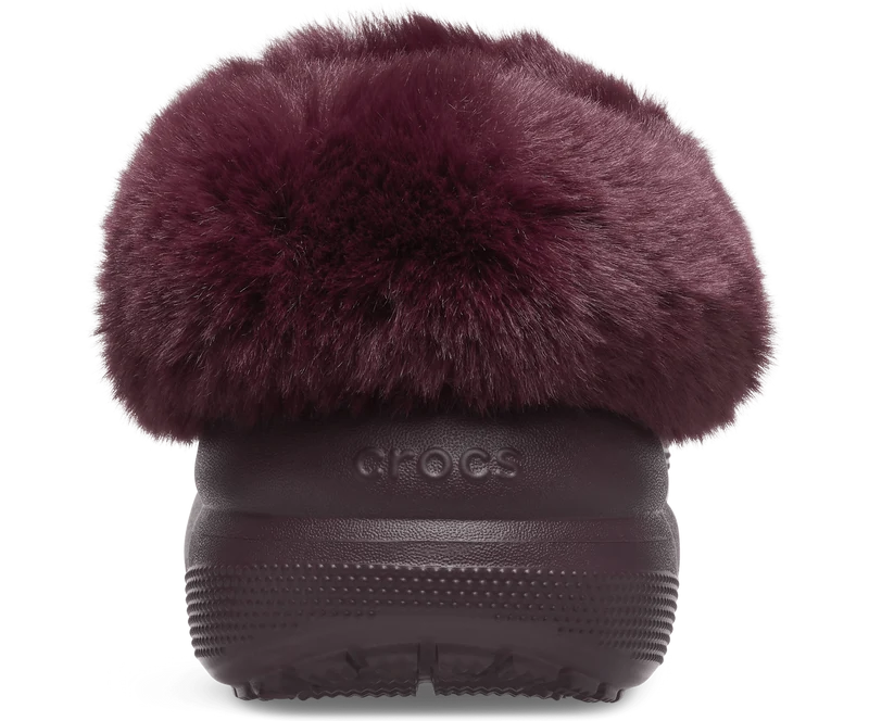 Crocs Unisex Furever Crush Clog - Dunkle Kirsche