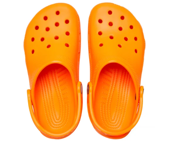 Crocs Kinder Classic Clog - Orangen-Zing