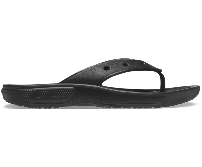 Crocs Klassischer Unisex-Flip-Flop – Schwarz