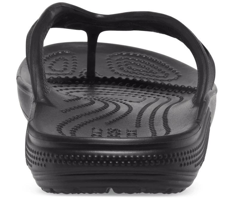 Crocs Klassischer Unisex-Flip-Flop – Schwarz
