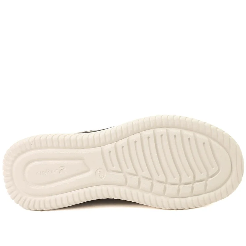 Rieker Lace Up Low Top Trainers - RKR43514 / 328 774 - Light Grey