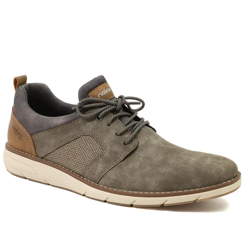 Rieker Casual Lace Up Shoes - RKR43504 / 328 964 - Taupe
