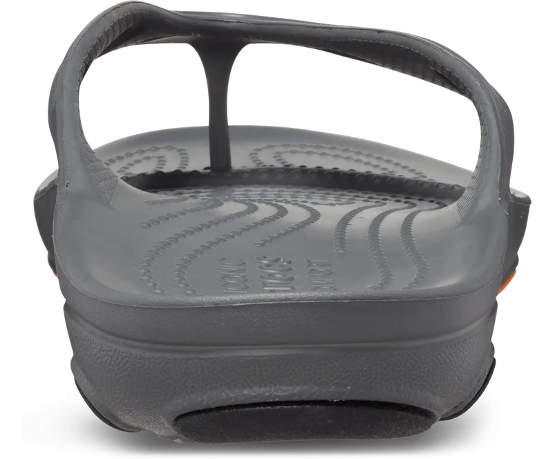 Crocs Unisex-All-Terrain-Flip-Flop – Schiefergrau
