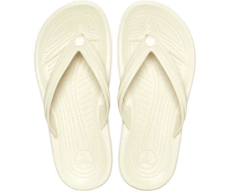Crocs Unisex Crocband Flip Flop – Knochen