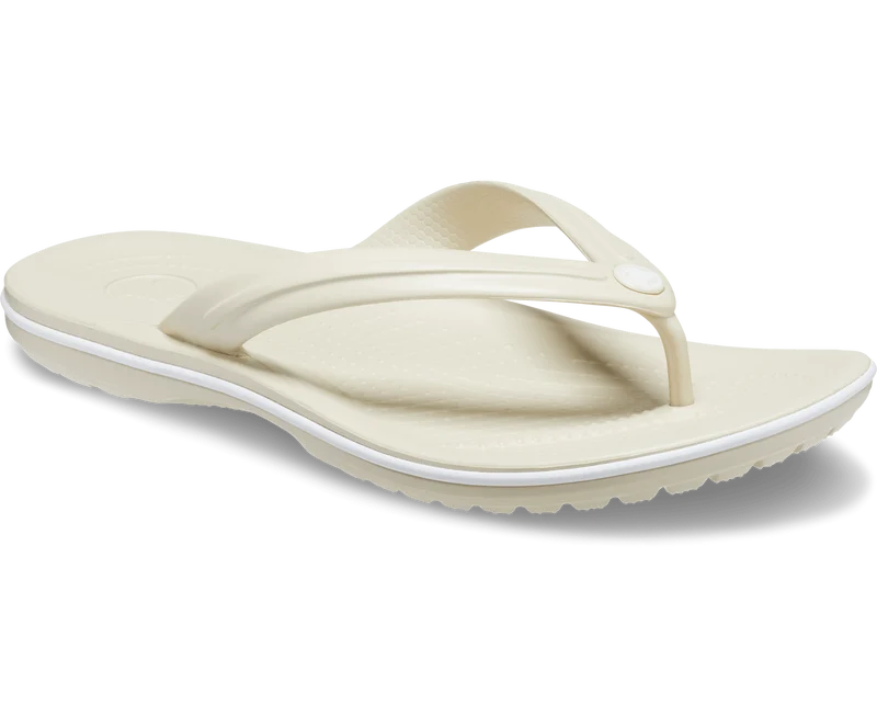 Crocs Unisex Crocband Flip Flop – Knochen