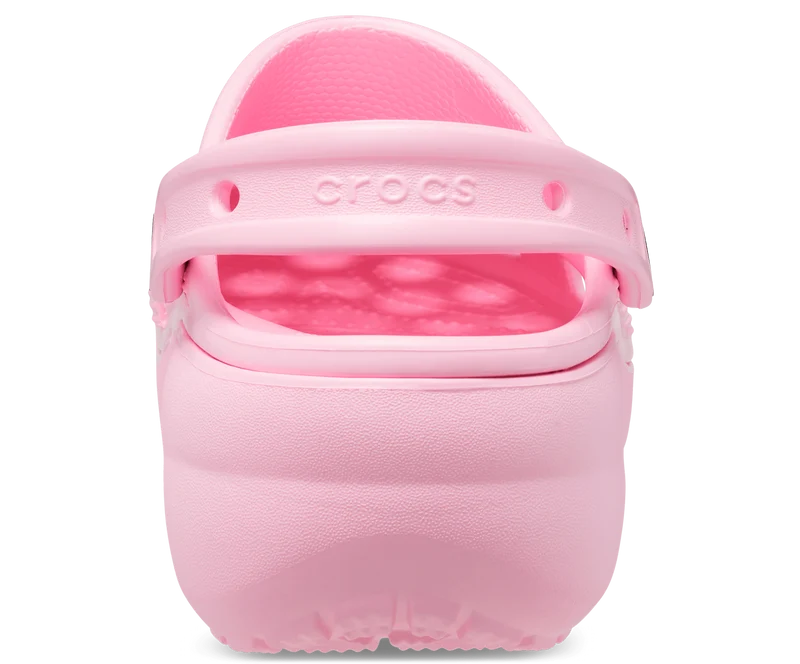Crocs Unisex Klassischer Plateau-Clog - Flamingorosa