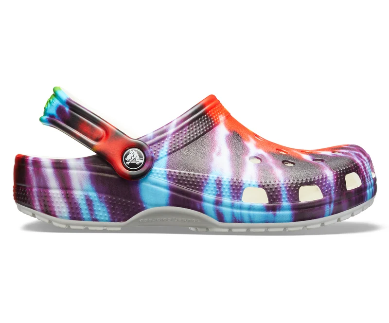 Crocs Unisex Classic Tie Dye Graphic Clog - Mehrfarbig