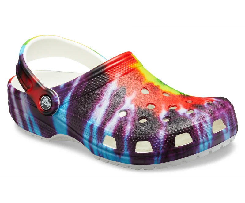Crocs Unisex Classic Tie Dye Graphic Clog - Mehrfarbig