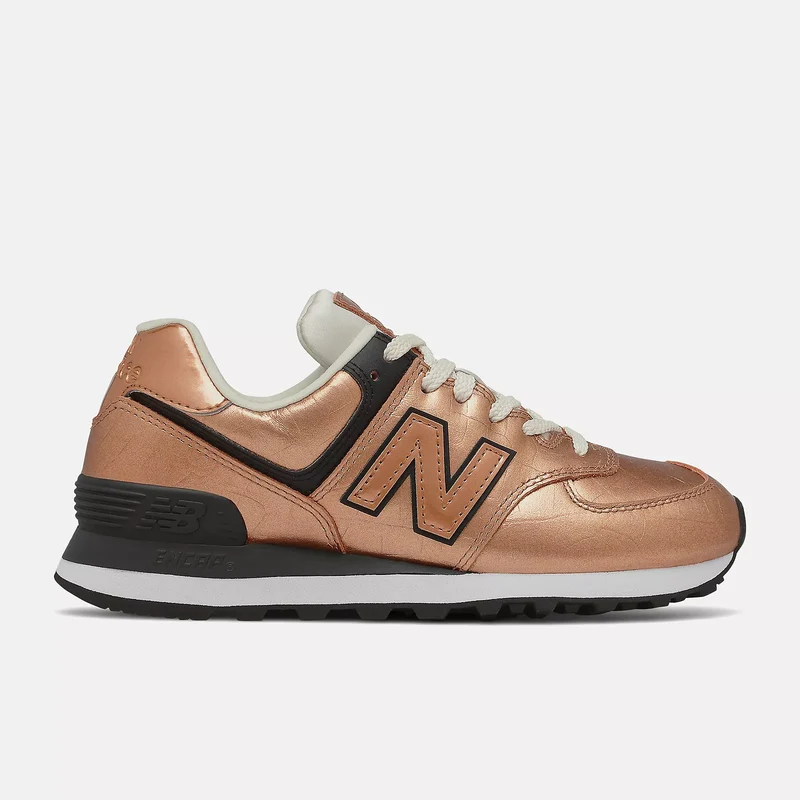New Balance Damen 574 Fashion Trainer – Bronze