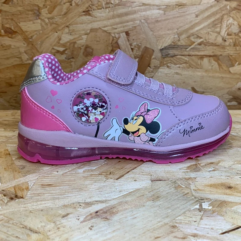 Geox Kleinkind Todo Disney Minnie Mouse Trainer – Rose / Fuchsia