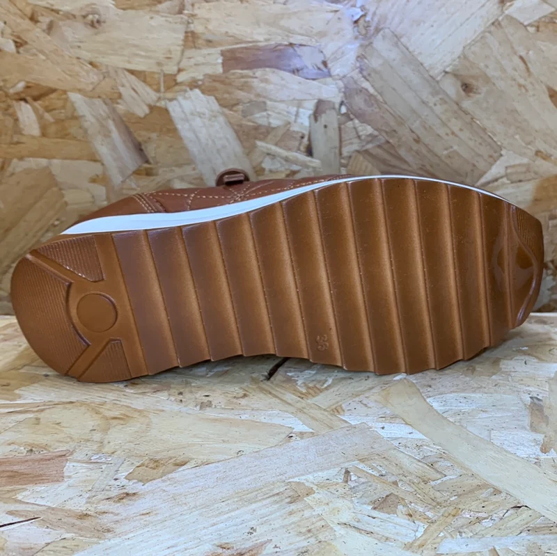 Carmela Mode-Sneaker aus Leder für Damen – Kamel