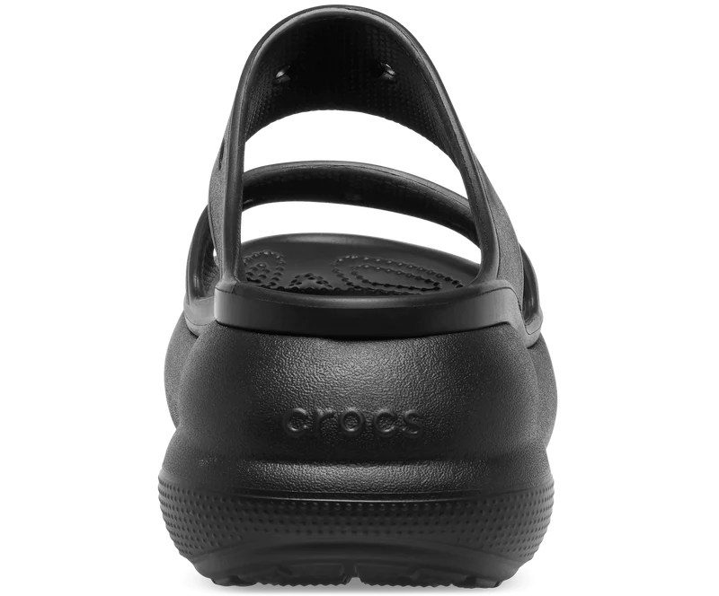 Crocs Unisex Classic Crush Sandale – Schwarz