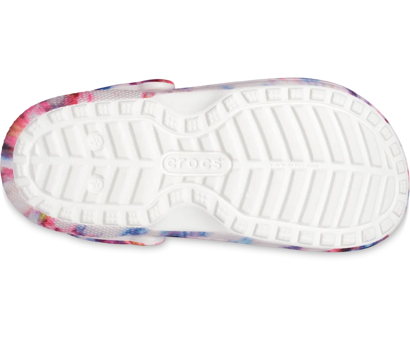 Crocs Unisex Classic Lined Tie Dye Clog – Granat / Multi