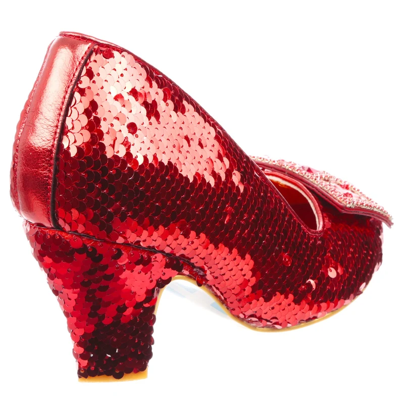 Irregular Choice Womens Wizard of Oz Think of Home Again High Heel - Rot