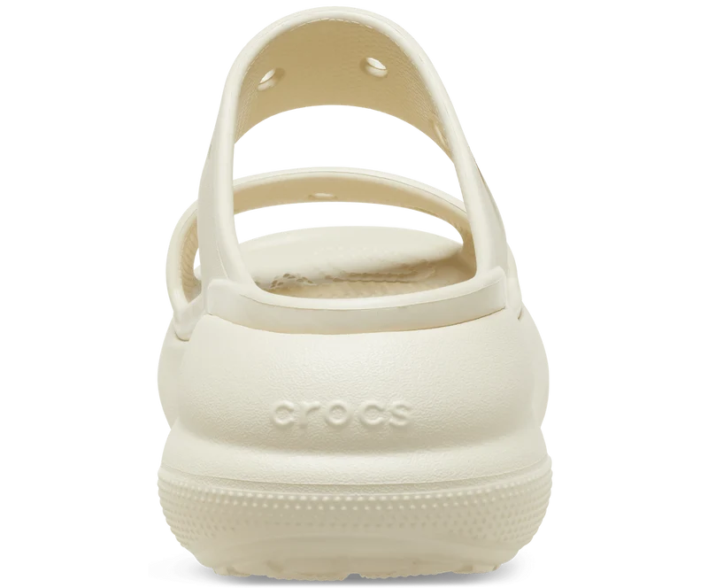 Crocs Unisex Classic Crush Sandale – Knochen