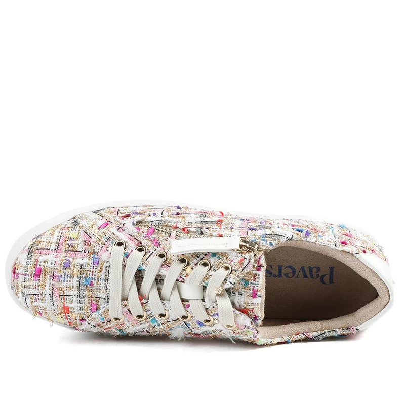 Knitted Zip & Lace Fasten Trainers - WBINS43002 / 328 883 - Multi