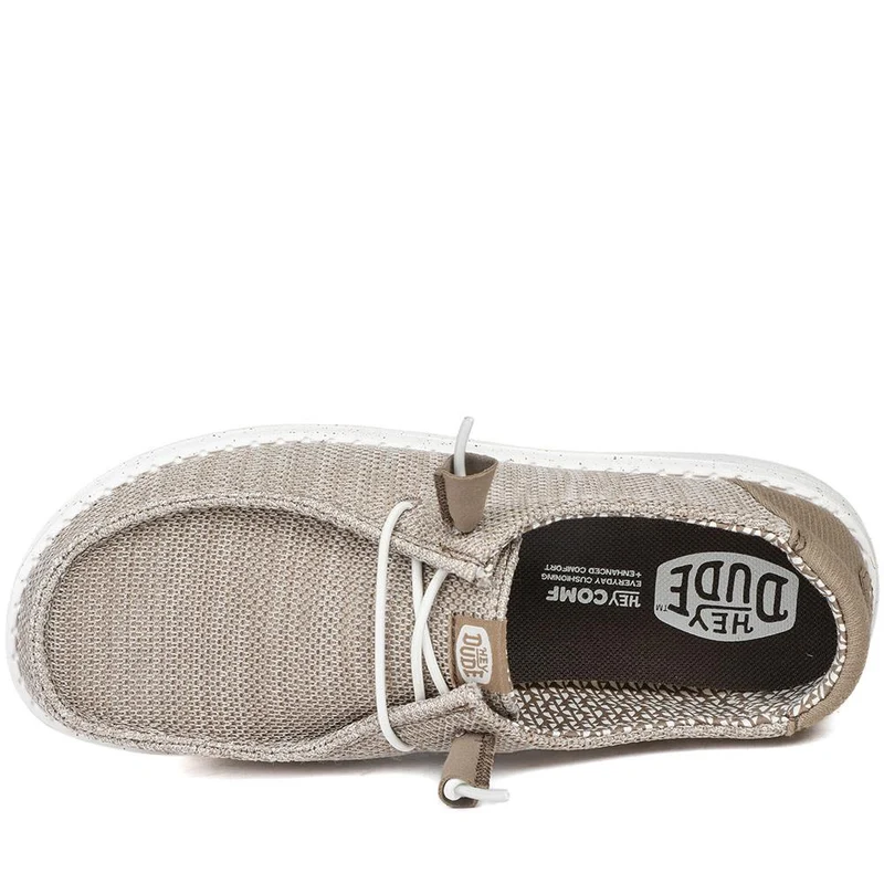 HeyDude Wendy Stretch Mesh Shoes - GARD43505 / 329 358 - Beige
