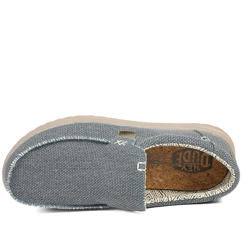 HeyDude Mikka Braided Textile Loafers - GARD43502 / 329 355 - Navy