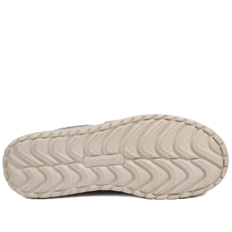 HeyDude Mikka Braided Textile Loafers - GARD43502 / 329 355 - Navy
