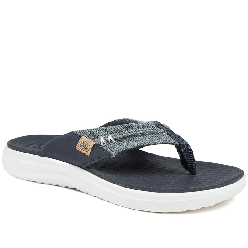 HeyDude Finn Flip Braided Flip Flops - GARD43500 / 329 353
