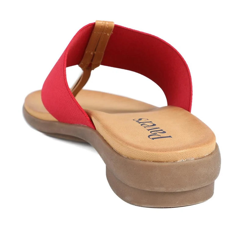 Flexible Toe Post Sandals - BAIZH41027 / 327 077 - Red