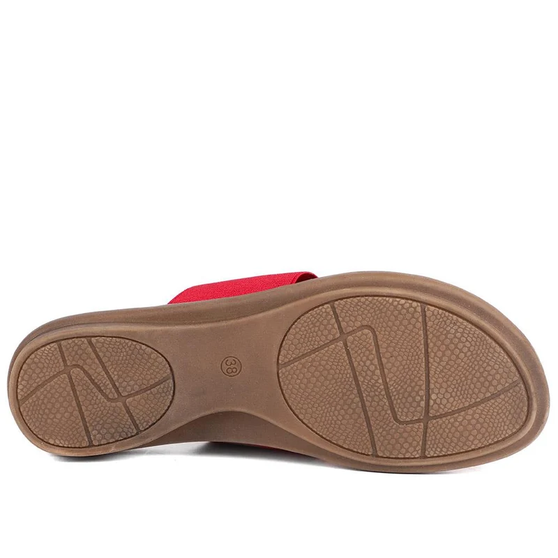 Flexible Toe Post Sandals - BAIZH41027 / 327 077 - Red