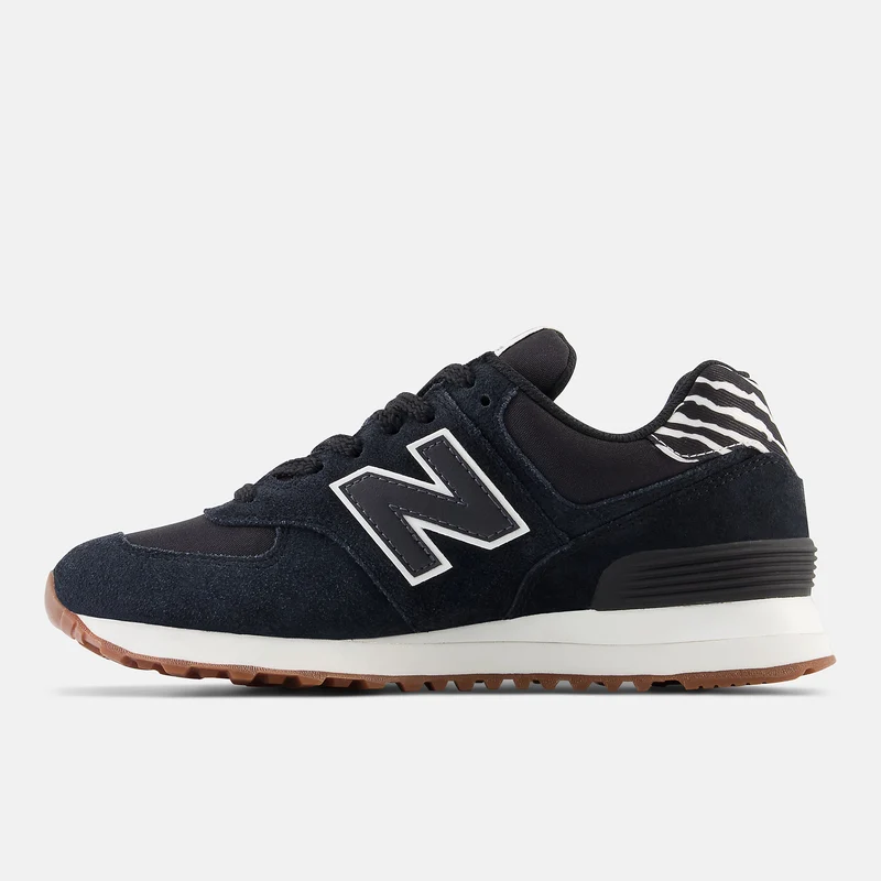New Balance 574 Fashion Sneaker für Damen - Schwarzes Zebra