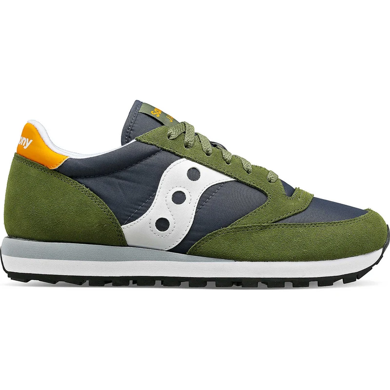 Saucony Herren-Jazz-Original-Trainer – Grün/Marineblau