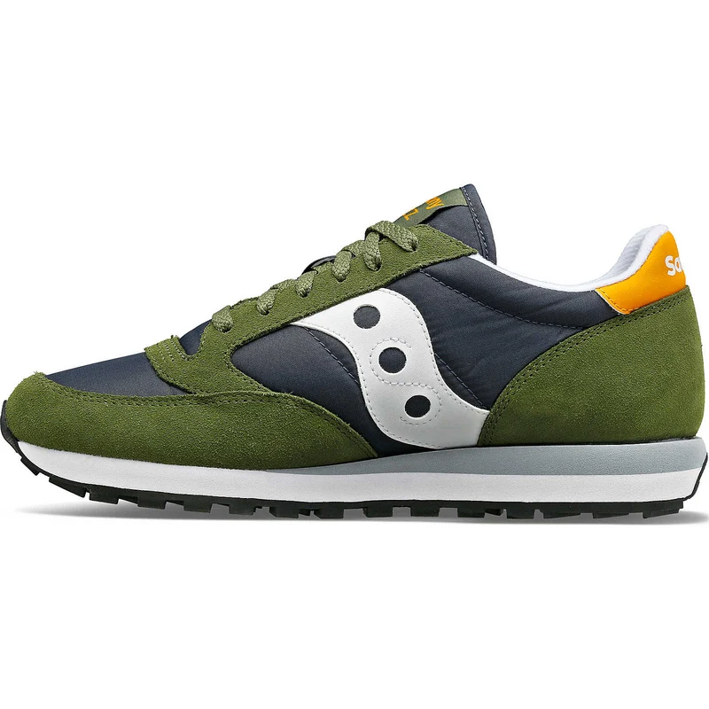 Saucony Herren-Jazz-Original-Trainer – Grün/Marineblau