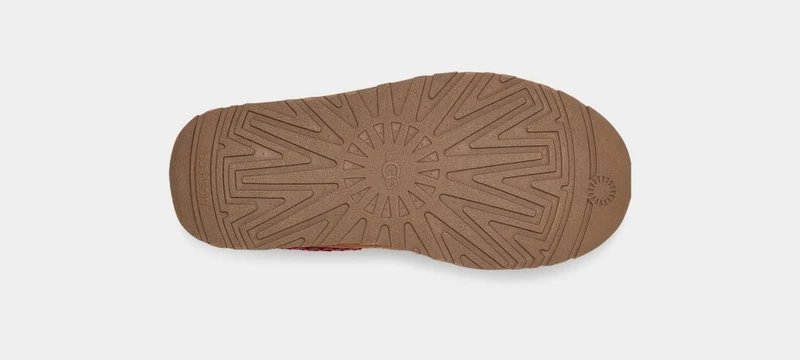 UGG Tazz-Hausschuhe für Kinder – Kastanie
