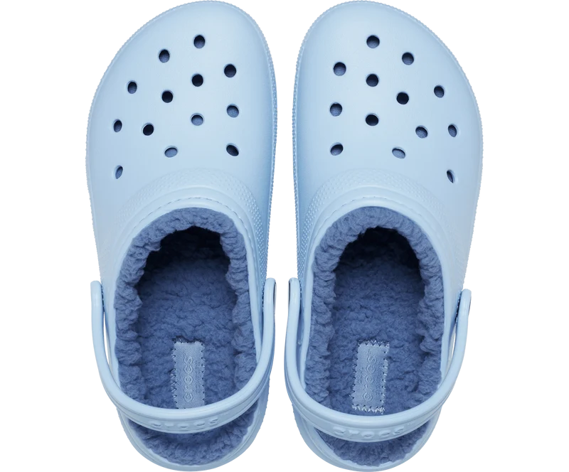 Crocs Kinderklassiker Lined Clog - Blauer Kalzit