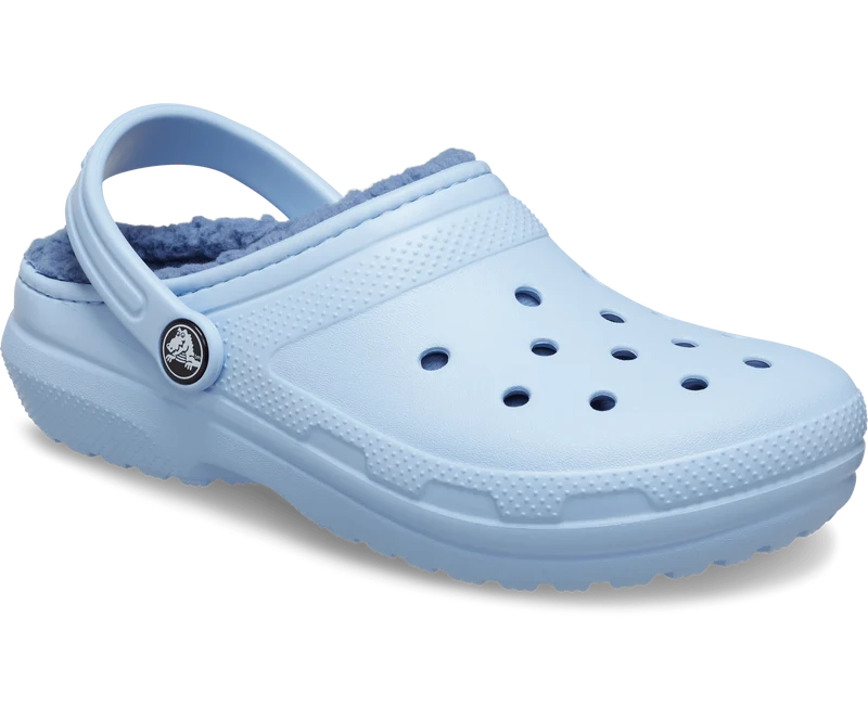 Crocs Kinderklassiker Lined Clog - Blauer Kalzit