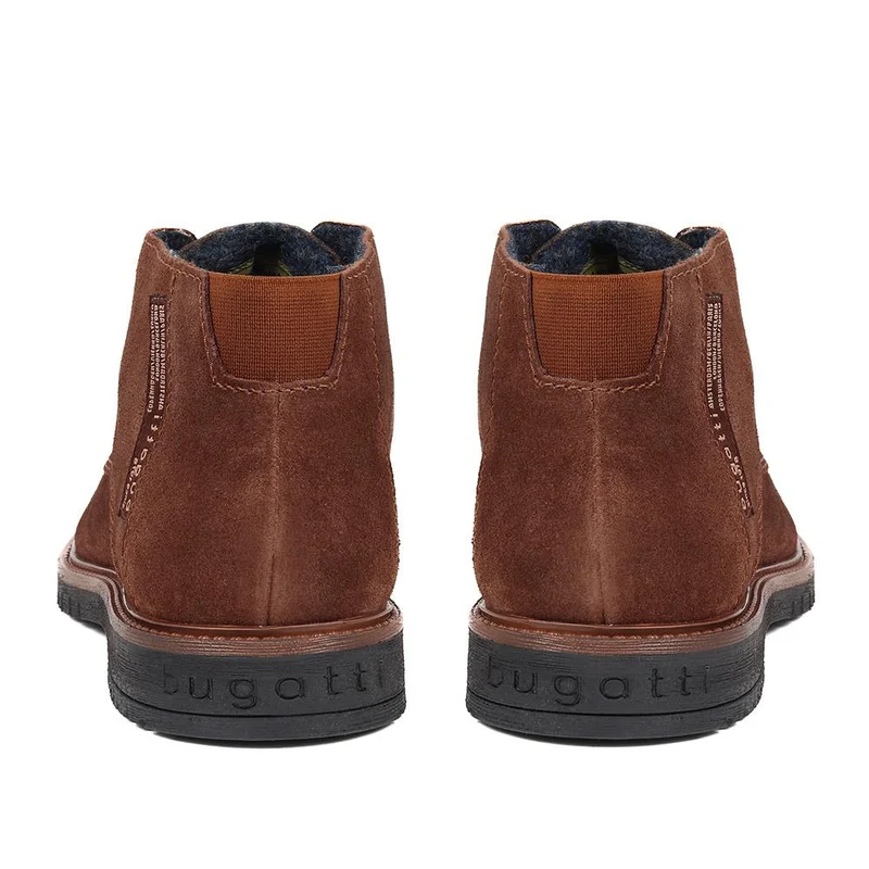 Caj Leather Chukka Boots - BUG38505 / 324 038 - Dark Brown Suede