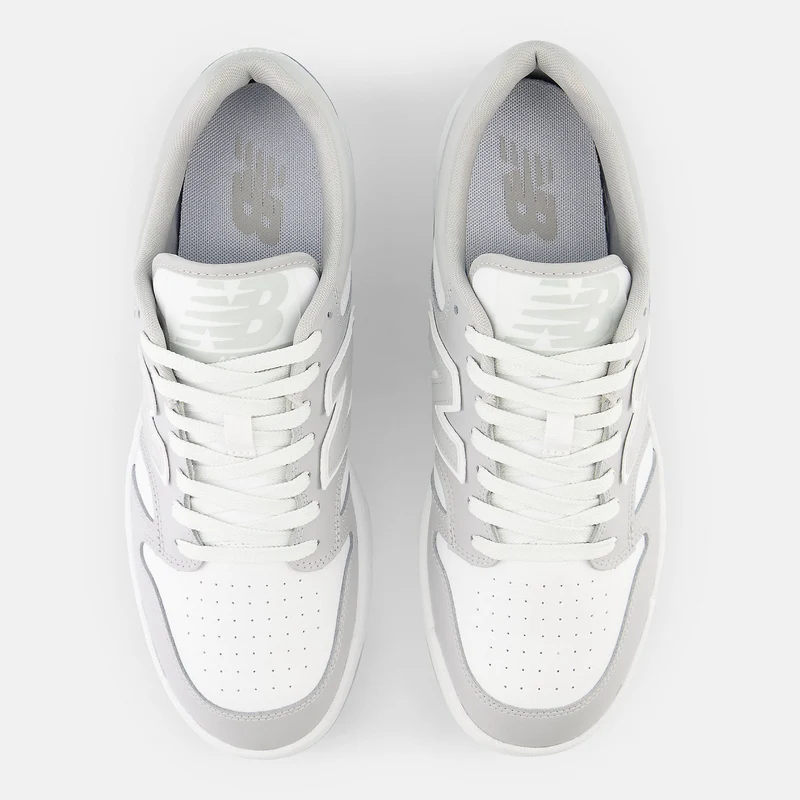 New Balance Basketball-Mode-Turnschuhe für Herren – Grau/Weiß