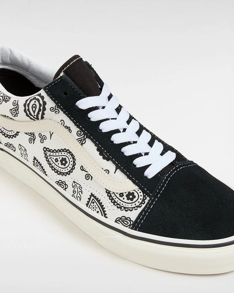VANS Unisex Old Skool Primavera Paisley Trainer – Marshmallow