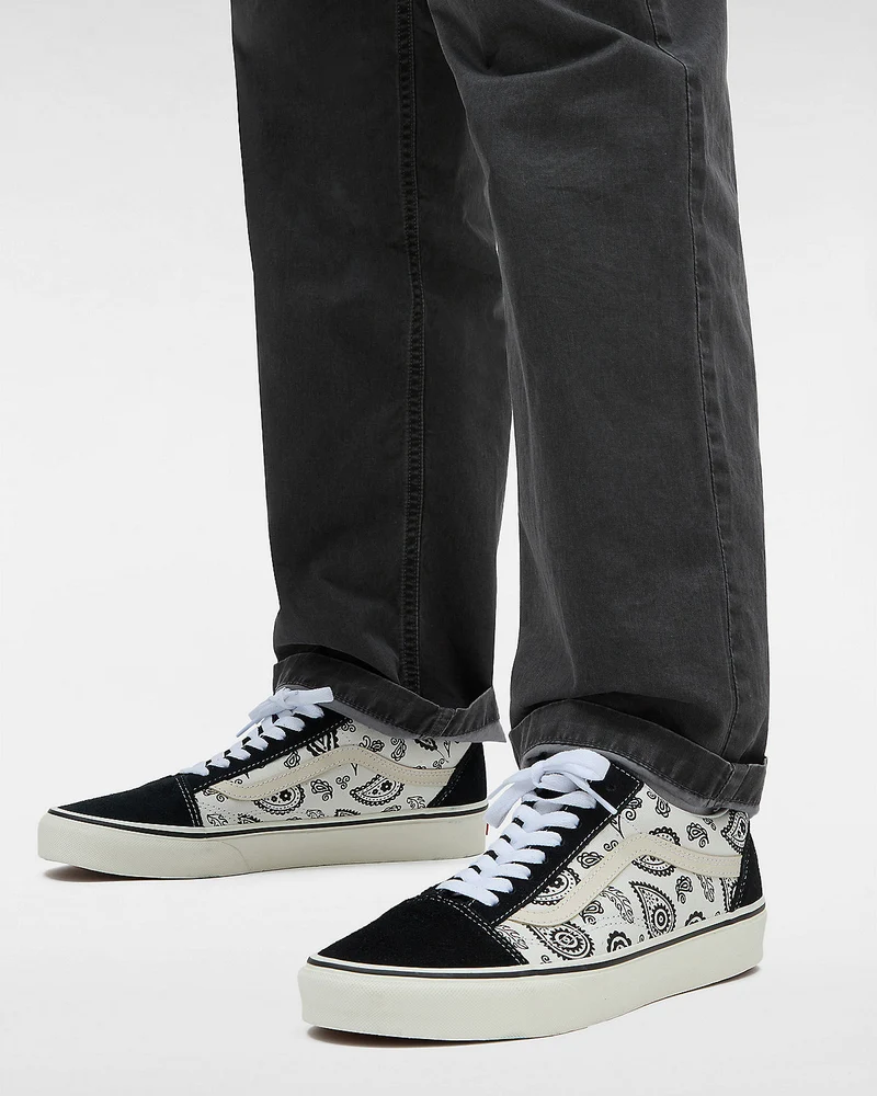 VANS Unisex Old Skool Primavera Paisley Trainer – Marshmallow