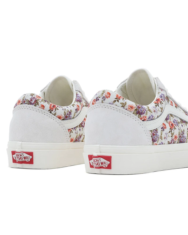 VANS Unisex Old Skool Vintage Floral Trainer – Marshmallow