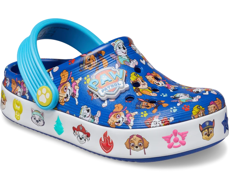 Crocs Kinder Paw Patrol Off Court Clog – Blau