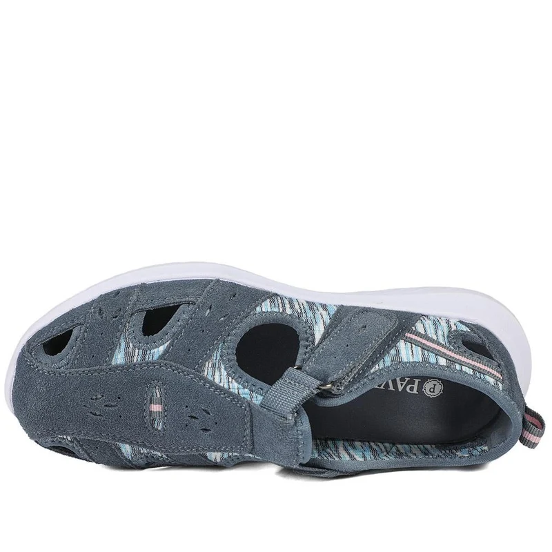 Leather Adventure Sandals - BRK39011 / 325 010 - Denim Multi