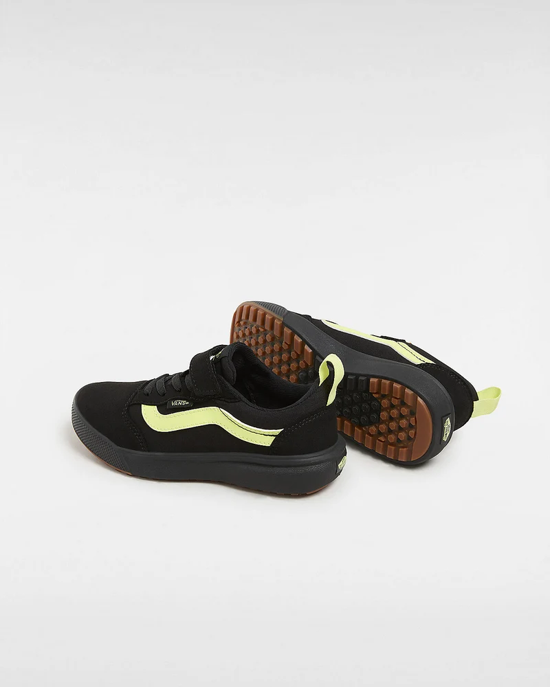 VANS UltraRange 66-Turnschuhe für Kinder – Schwarz / Limette